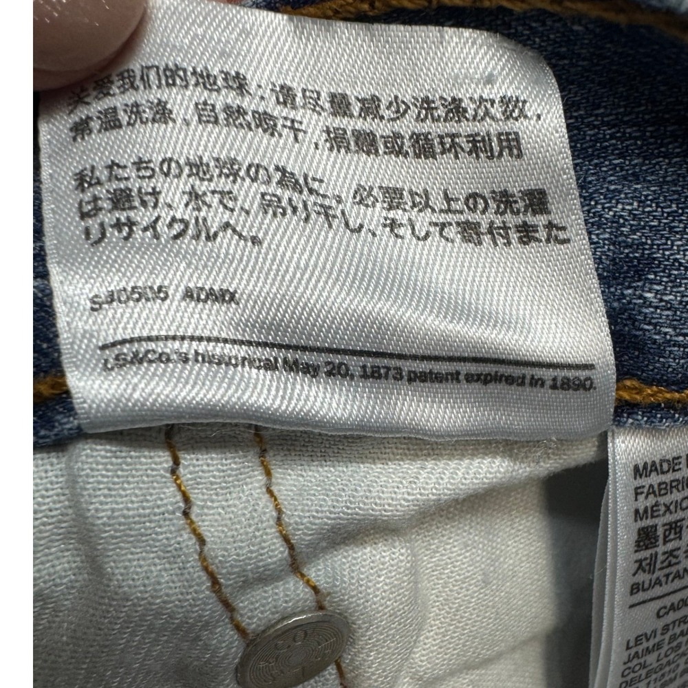 Levi's 527 Slim Bootcut Jeans Men's W34 L30 Medium Wash Denim Classic - Picture 8 of 13